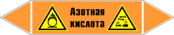 Маркировка трубопровода "азотная кислота" (k21, пленка, 507х105 мм)" - Маркировка трубопроводов - Маркировки трубопроводов "КИСЛОТА" - Магазин охраны труда ohranatruda-shop.ru